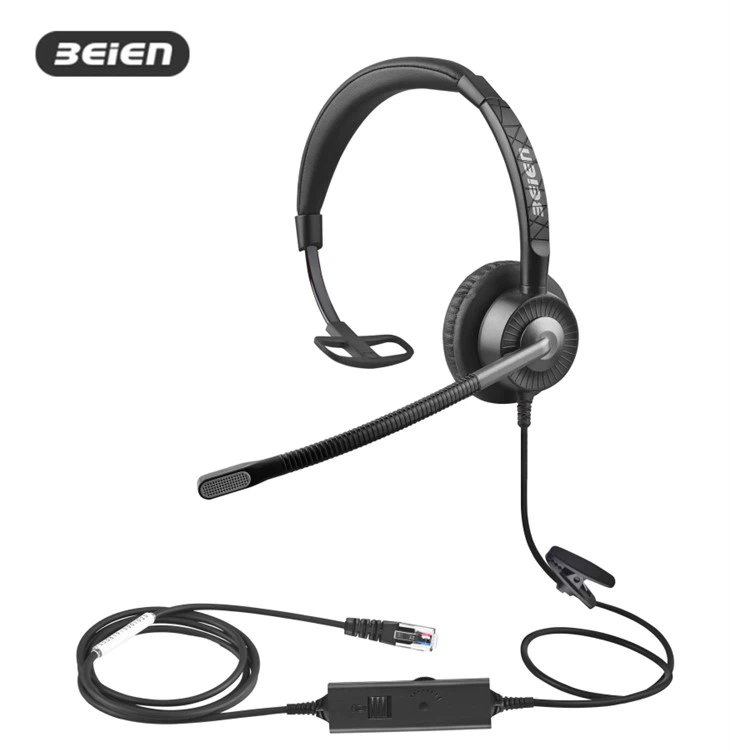 RJ9 Wired Telephone Headset With Mic suppliers